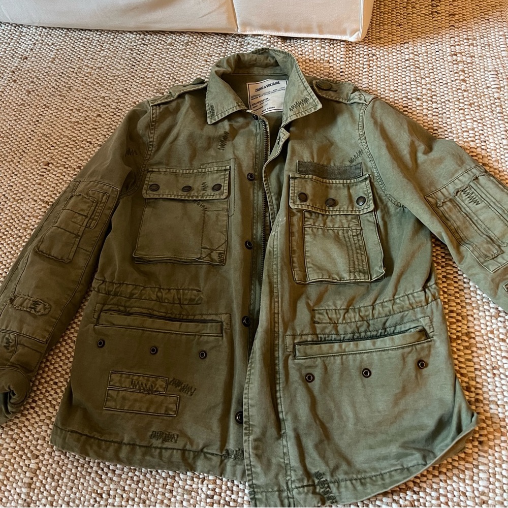 Zadig and Voltaire Army Jacket